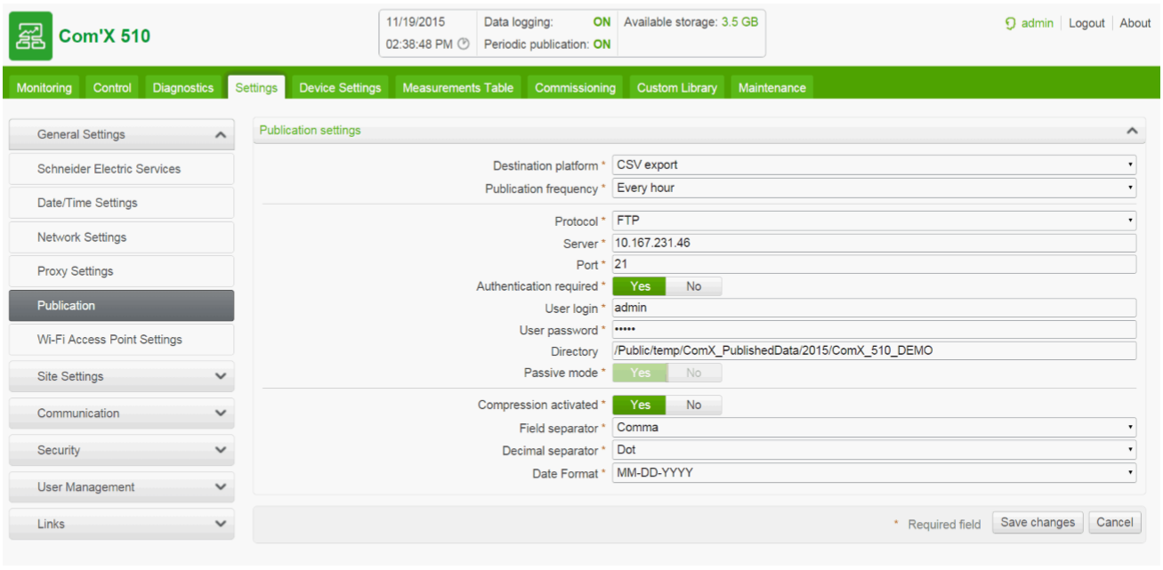 Schneider Com'X 510 Gateway