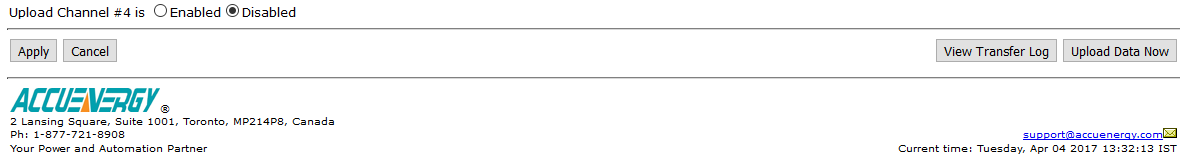 AcuLink 710 Data Push
